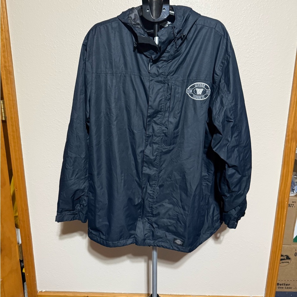 Dickies Men's Dark Gray Hooded‎ Performance Jacket